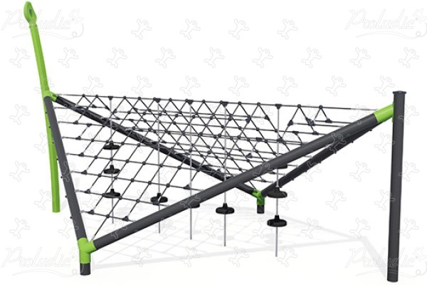 J57002 Áreas de juegos juegos de equilibrio y de trepa estructuras de cuerdas imagen 3d