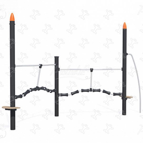 J5911® Áreas de juegos acti’fun acti’ninja imagen 3d