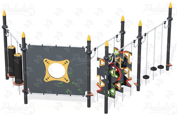 J5927® Áreas de juegos acti’fun acti’ninja imagen 3d