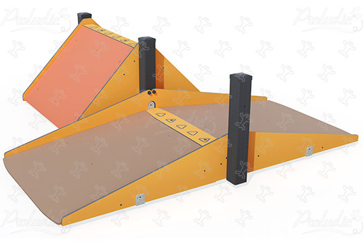 J5929® Áreas de juegos acti’fun acti’ninja imagen 3d