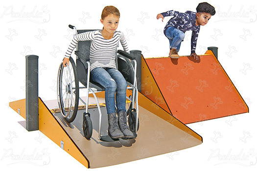 J5929® Áreas de juegos acti’fun acti’ninja imagen 3d