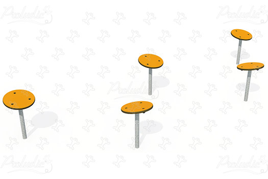 J5934® Áreas de juegos acti’fun acti’ninja imagen 3d