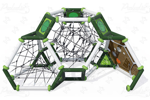 Kairn J6102-C® Áreas de juegos juegos de equilibrio y de trepa estructuras para trepar imagen 3d