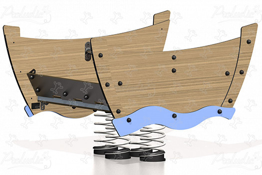 J859 Áreas de juegos juegos dinámicos juegos de muelle imagen 3d