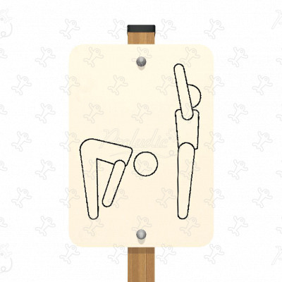 JPS08 deporte y fitness acti’fun circuito de madera imagen 3d