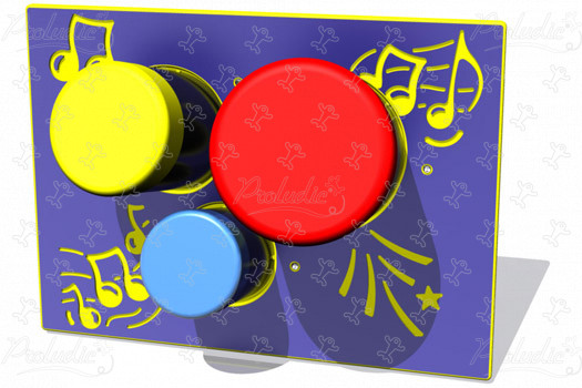 R34-FIMUBON6 Áreas de juegos actividades lúdicas sensoriales paneles lúdicos y juegos sonoros musicales imagen 3d