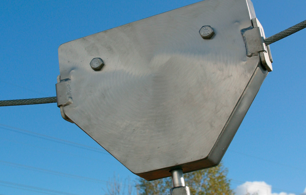 El carro de la tirolina