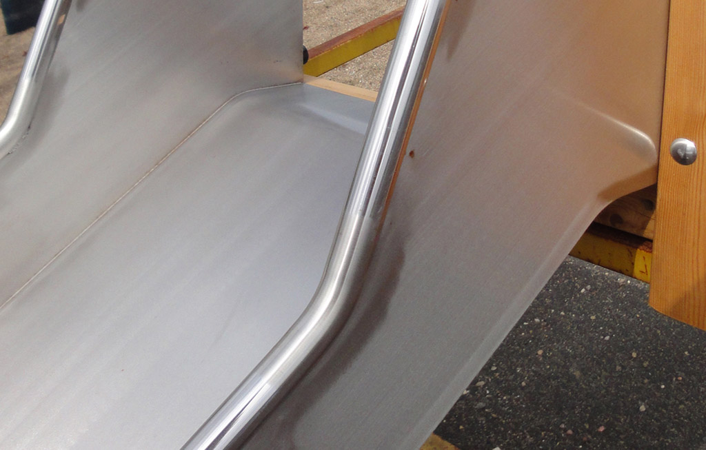 La superficie deslizante y los tableros