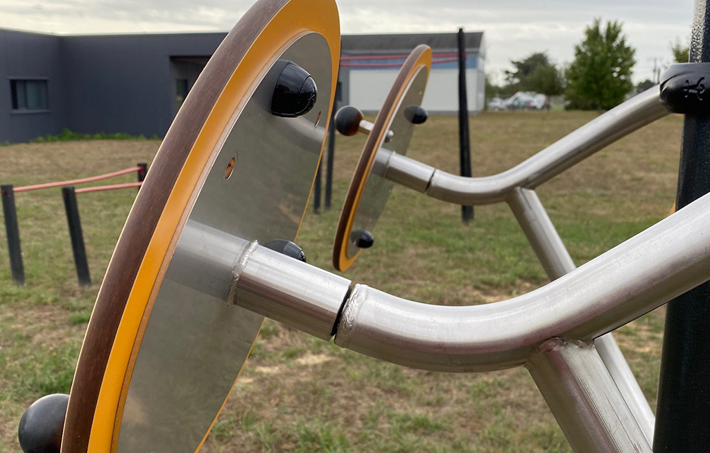 El sistema de rotación de acero inoxidable