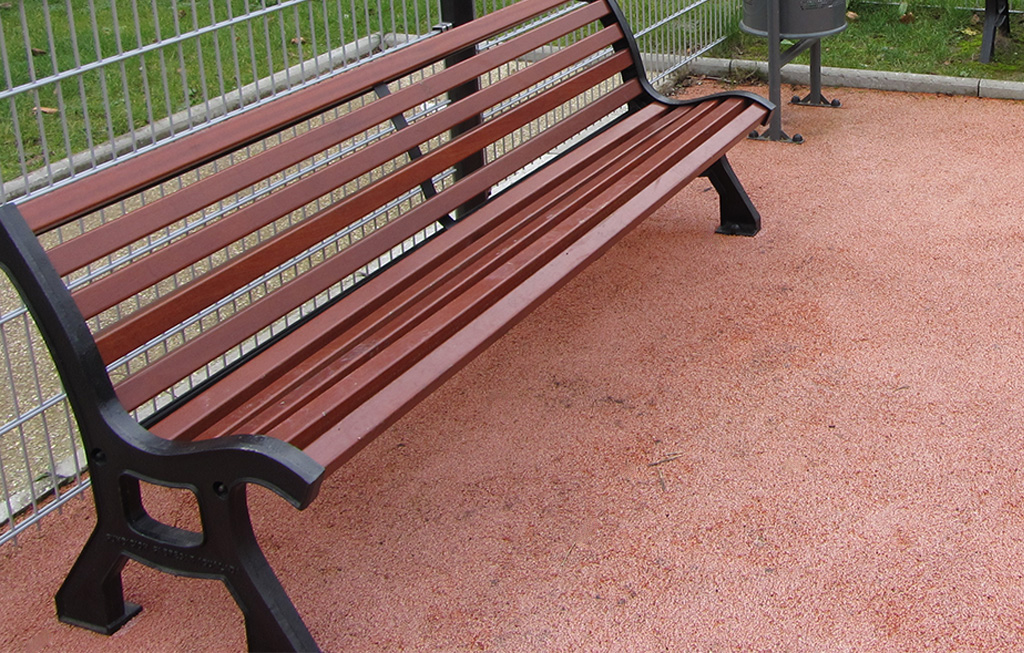 El asiento y el respaldo