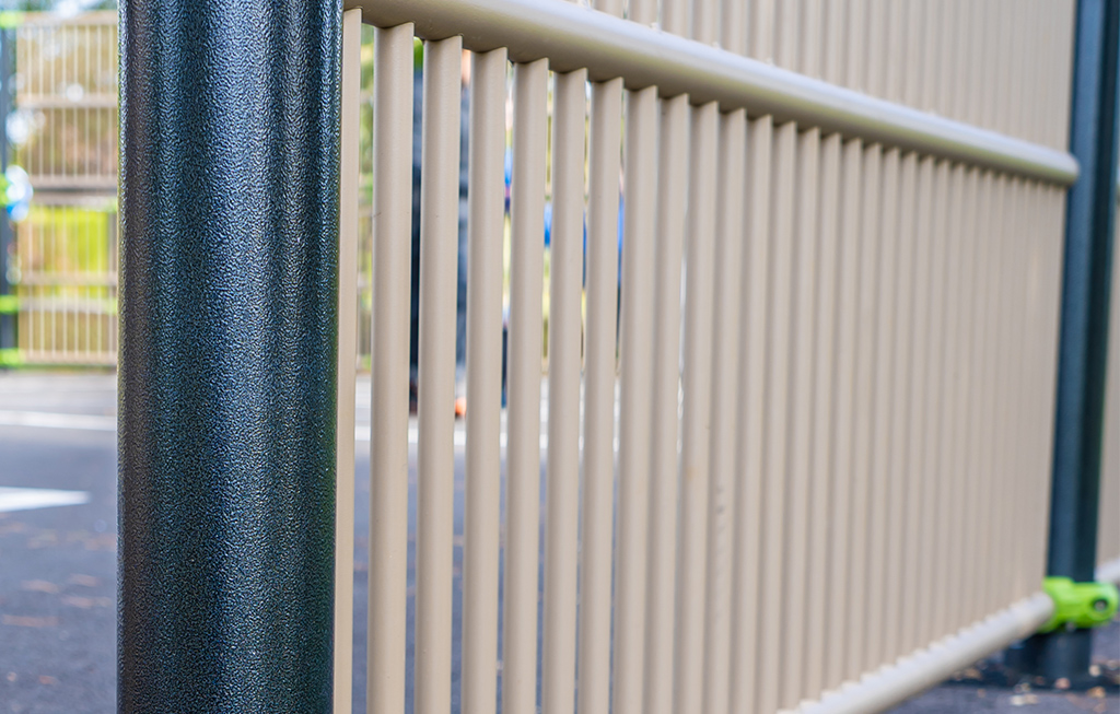 La malla de la valla