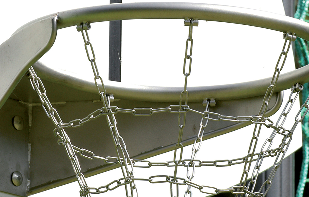 El tablero de baloncesto