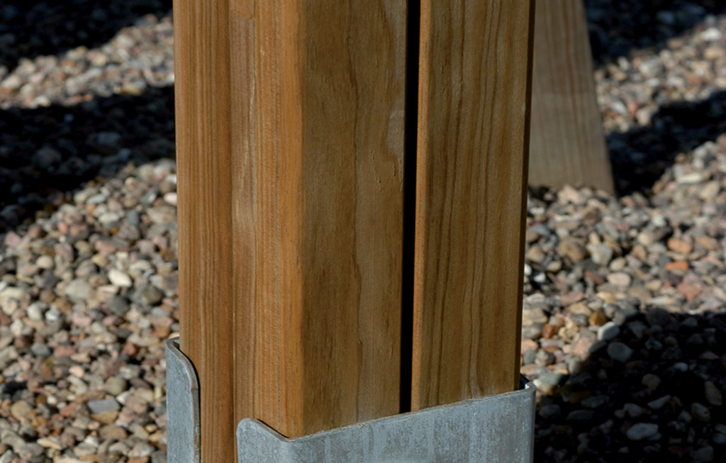 Los postes cuadrados