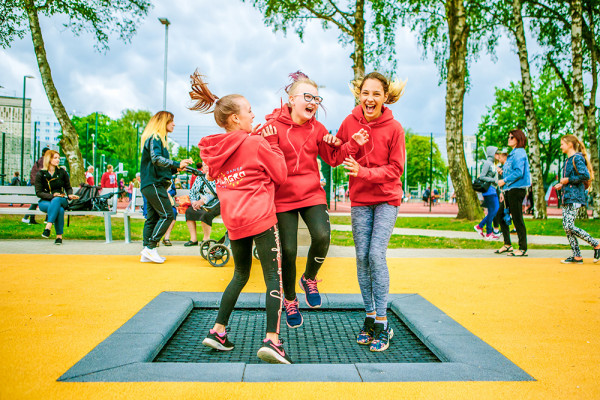 R34-ETP-500 Áreas de juegos acti’fun trampolines imagen foto