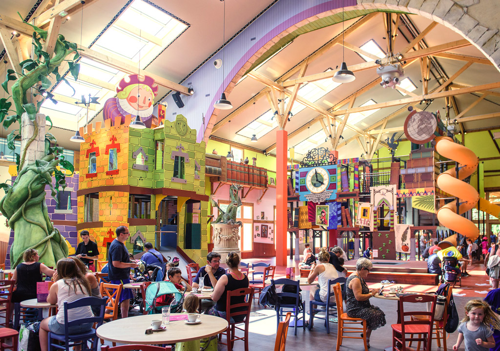 Produdic diseña un alegre mundo de fantasía en el centro de un nuevo centro turístico