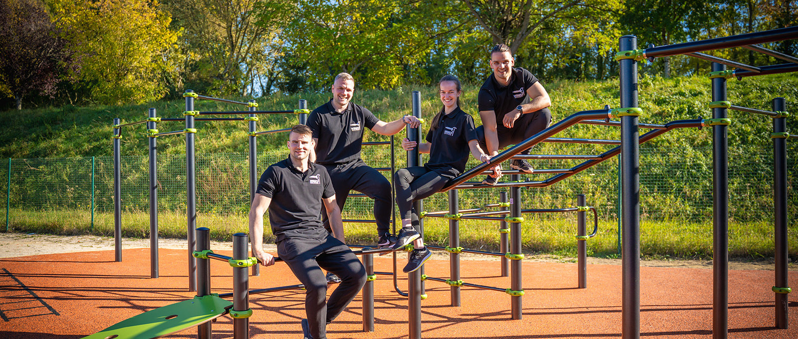 Equipamiento de Street Workout al aire libre en colaboración