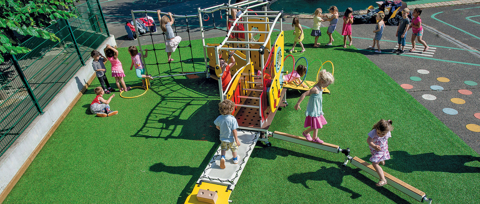 Circuito GymLudic® & Módulos de equilibrio